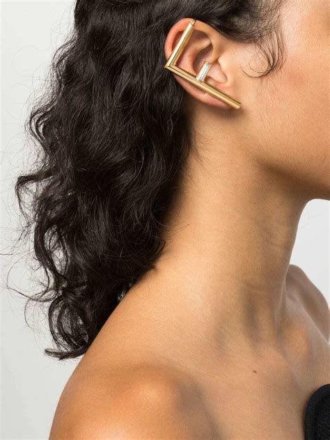 fendi earcuff|genuine fendi earrings.